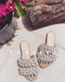MYKONOS PEARL SLIPPERS